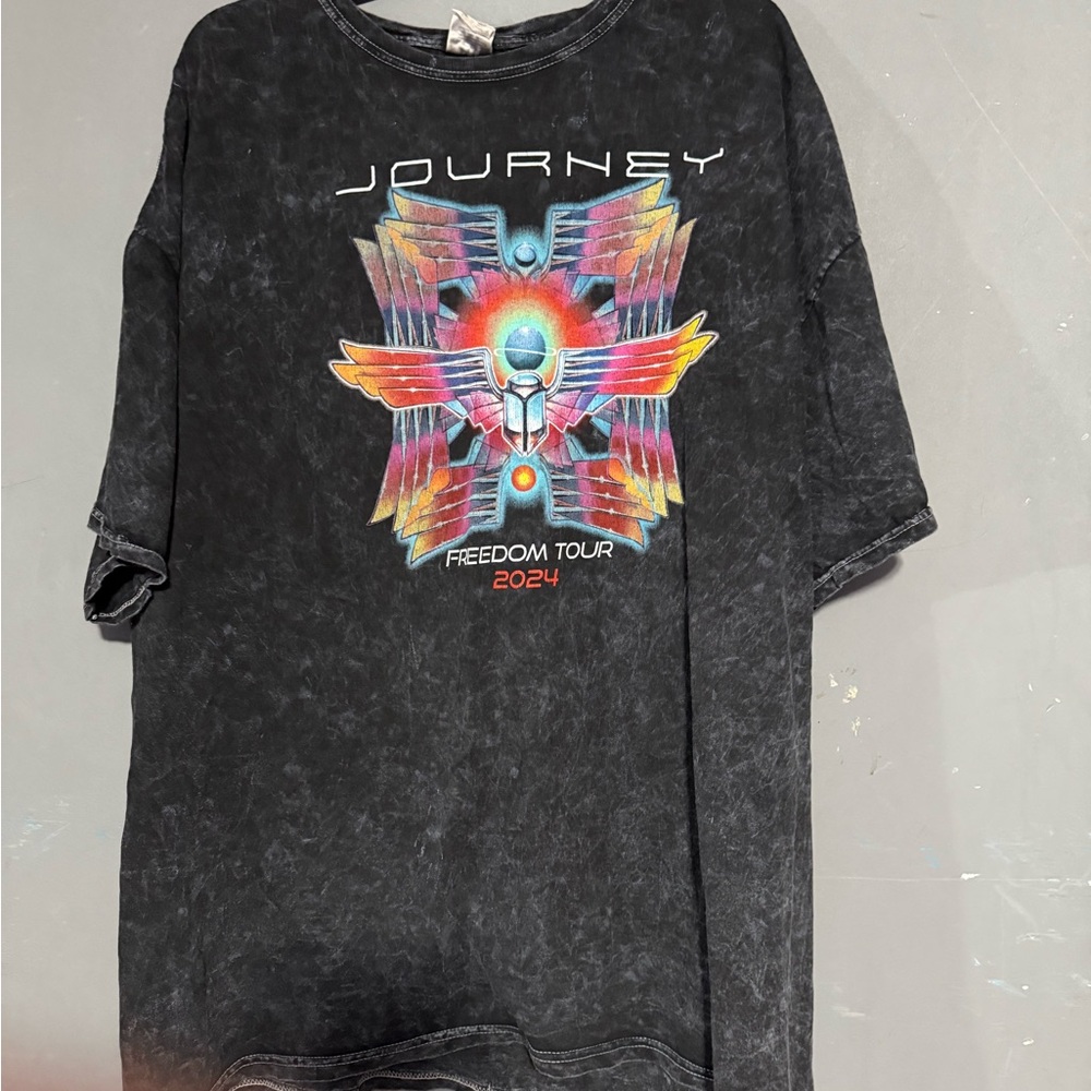 Journey Freedom Tour 2024 Black T-Shirt